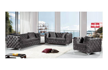 Ebba Grey sofa set