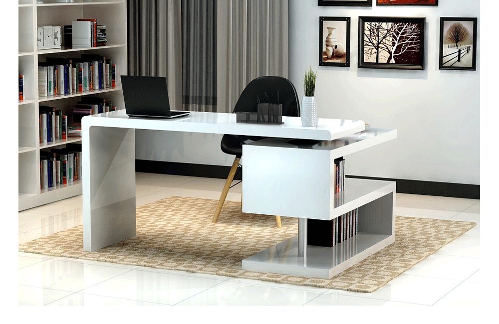 300 Series 63 Computer Desk, Espresso / Grey Modesty Panel - $763.98 -  Modern - Home Office - New York - by Modern Furniture Bay