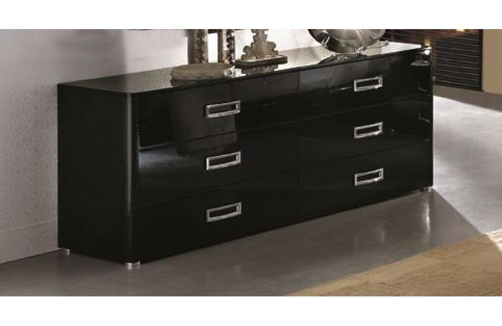 La Star Modern Black Double Dresser | VIG Furniture Casa Eleganza Furniture & Mattress La Star Modern Black Double Dresser | VIG Furniture Casa Eleganza Furniture & Mattress
