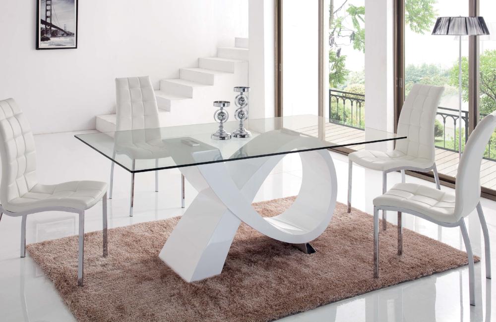 Dining Room Set  Dining room table set, Unique dining room table, Glass  dining room table