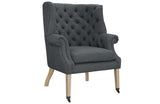 Kathryn Upholsterd Fabric Lounge Chair