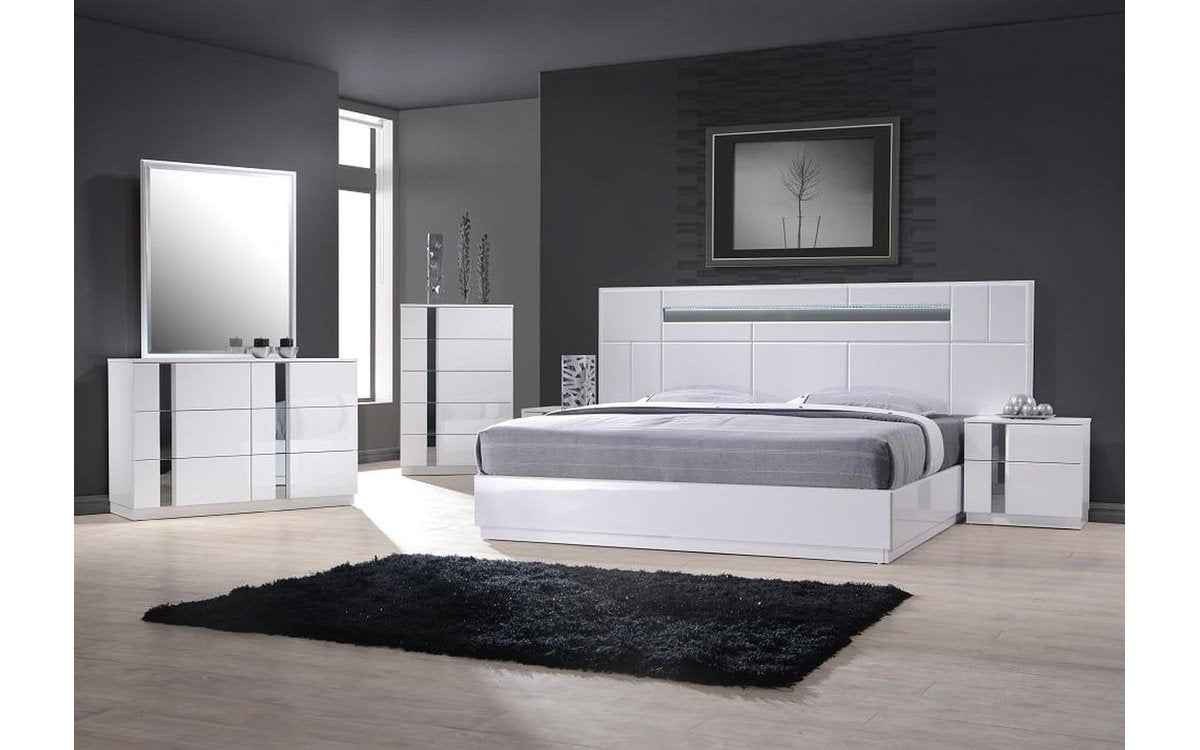 Palermo White Bedroom Set | Casa Eleganza Casa Eleganza Furniture & Mattress Palermo White Bedroom Set | Casa Eleganza Casa Eleganza Furniture & Mattress