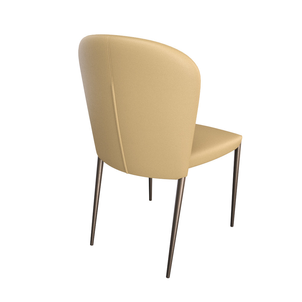 Riano Beige Dining Chair Buy (329) in a modern furniture store