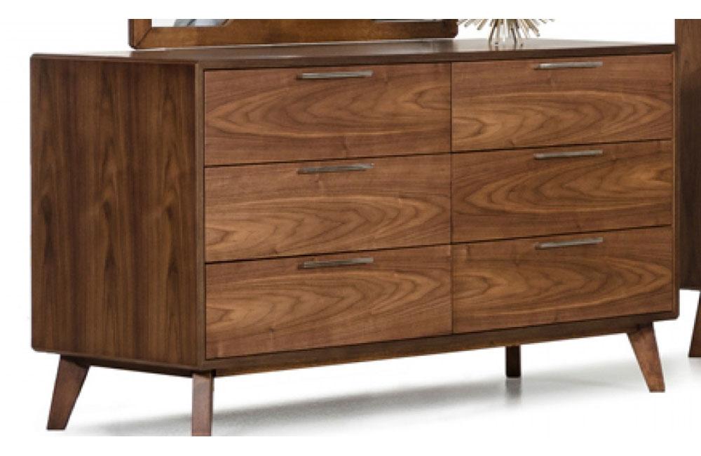 Soria Modern Walnut Dresser Soria Modern Walnut Dresser