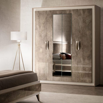 Ambra 4 door wardrobe