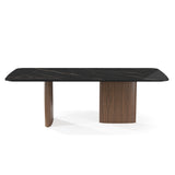 Martell Black Ceramic Dining Table