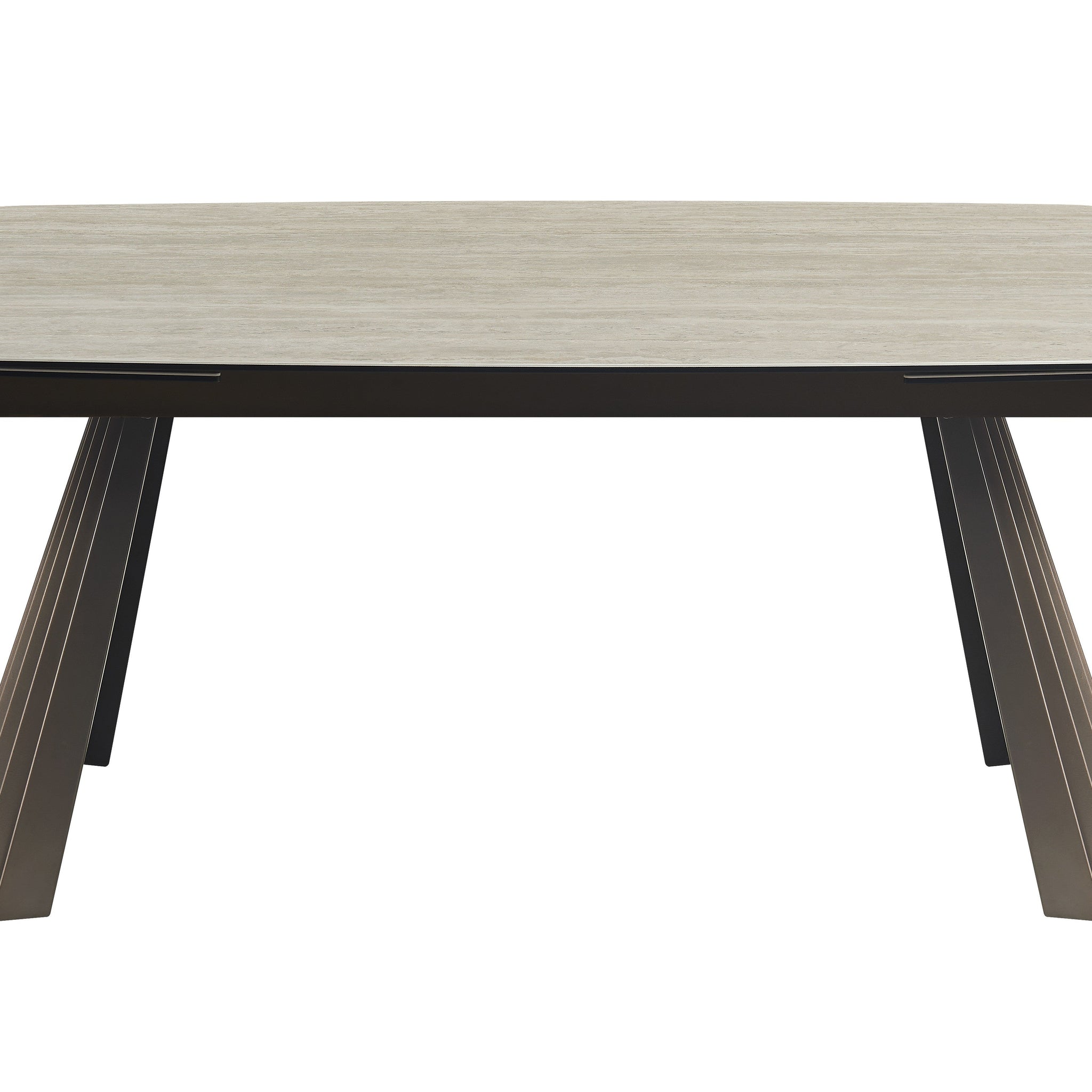 RH Warm Travertine Extension DT