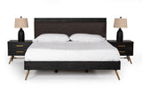 Nova Domus Tabitha Modern Dark Brown Recycled Pine Bed