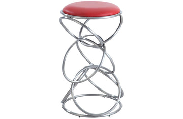 0545 Counter Stool Red