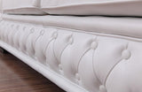 Raegan Modern White Leather Sofa Set