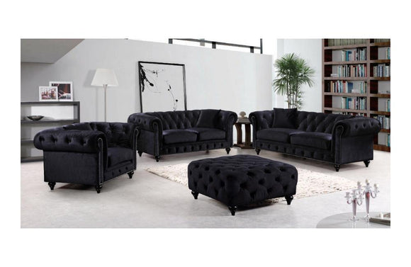Endicott Black sofa set