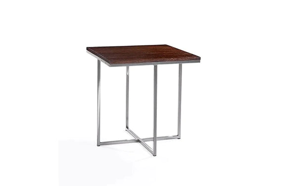 Jon Square End Table Wood Top