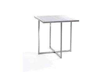 Jon Square End Table Metal Top