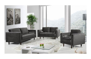 Alfreda Grey sofa set