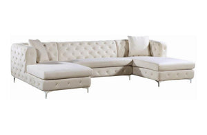 Avri Cream Sectional Sofa