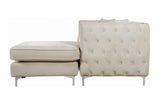 Cady Cream Sectional Sofa