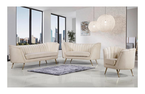 Alura Cream sofa set