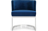 Jex Navy Dining Chair