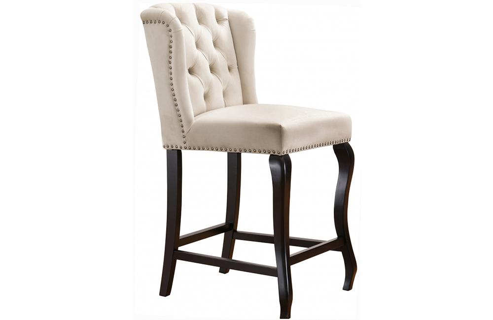 Abir Cream Bar Stool