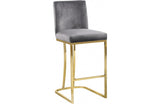 Abrielle Grey Bar Stool