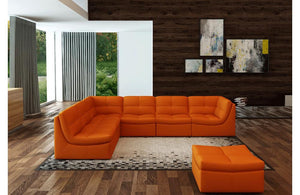 Adriel 7pc Sofa Set Orange