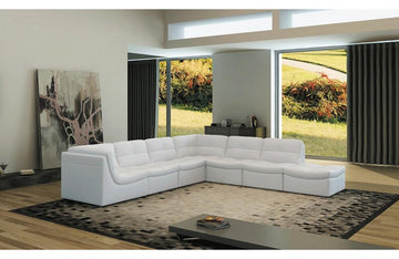 Adriel 7pc Sofa Set White