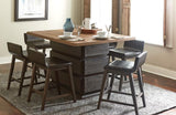 Leroy Counter Height 7 PC Dining Set