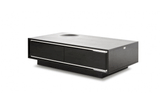Grand Modern Black Lacquer Coffee Table