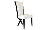Xena Transitional X-Leg Dining Side Chair