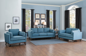 Mani Blue sofa set