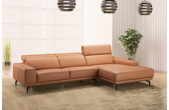 Janelle Premium leather Sectional Sofa