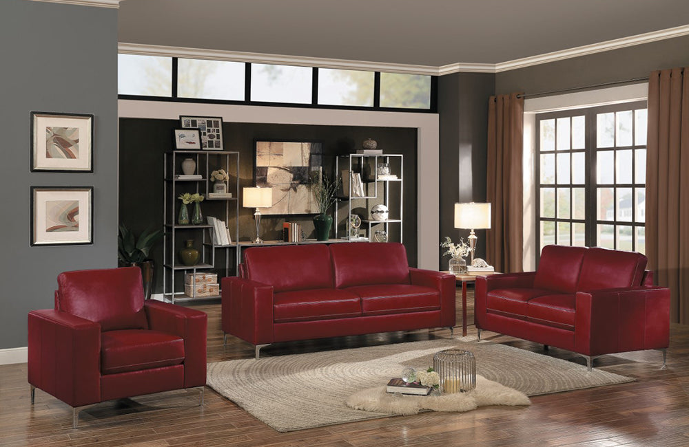 Jango Red Sofa Set 894 In A