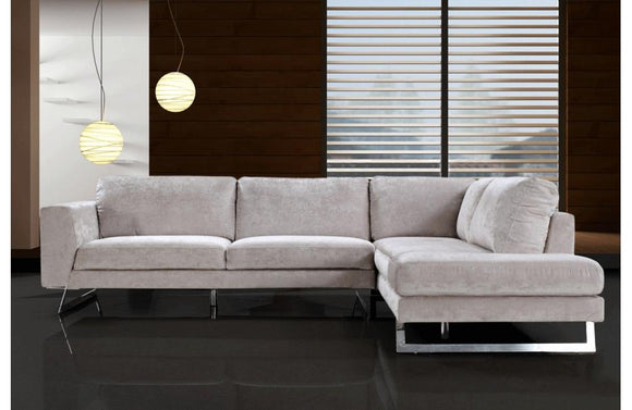 Grady Modern Fabric Sectional Sofa