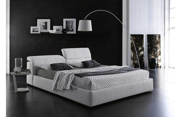 Aniya Storage Bed White