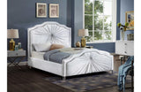 Dahna White Bed