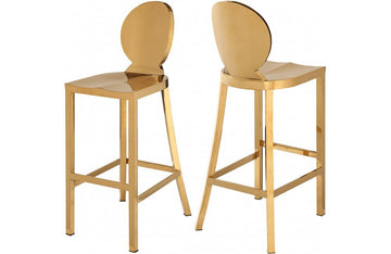Cable Gold Bar Stool
