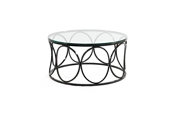 Helena Cocktail Table Clear Glass