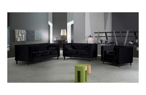 Beech Black sofa set