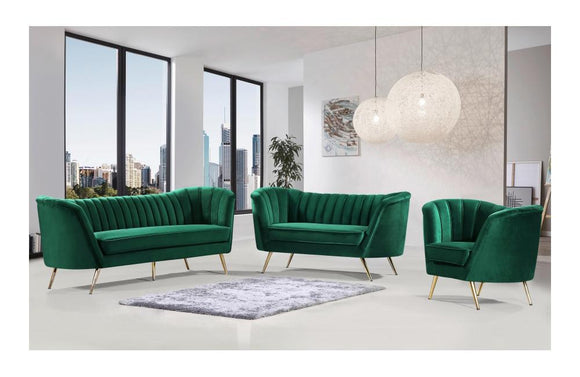 Alura Green sofa set
