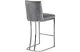 Abena Grey Bar Stool