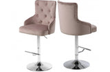 Caerleon Pink Bar Stool