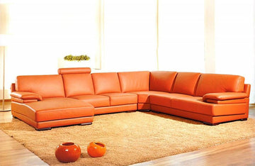 Leather Sectional Sofas In A