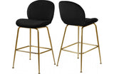 Babak Black Bar Stool