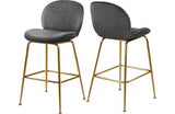 Babak Grey Bar Stool