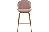 Babak Pink Bar Stool