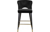 Bahati Black Bar Stool