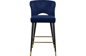 Bahati Navy Bar Stool