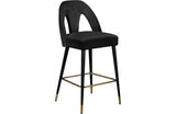 Balbina Black Bar Stool