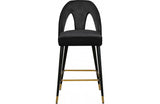 Balbina Black Bar Stool