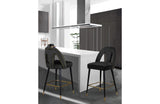 Balbina Black Bar Stool